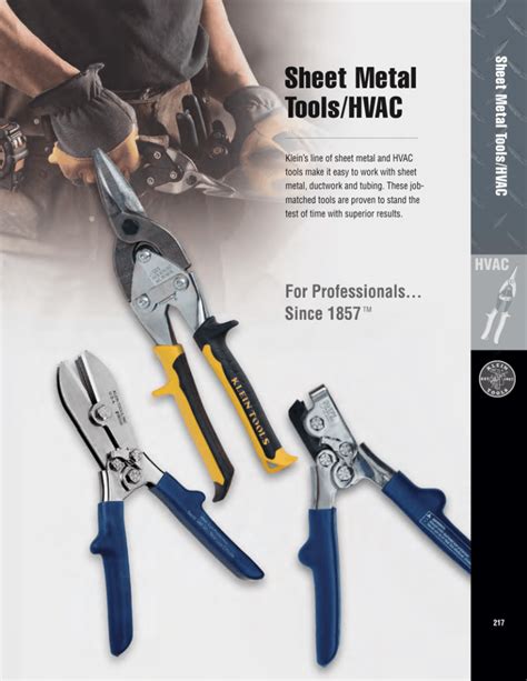 hvac sheet metal tools list|hilmor tools catalog.